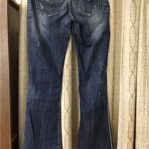 Express Jeans Ladies 6reg blue jeans - Picture 3 of 3